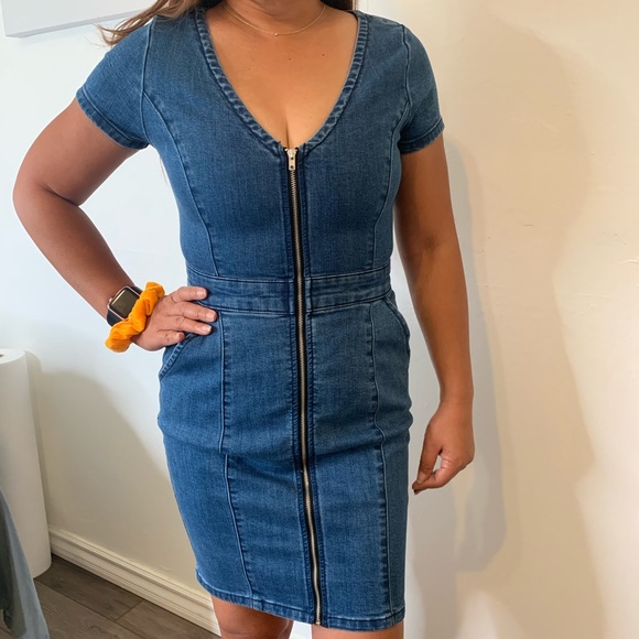 guess denim dresses